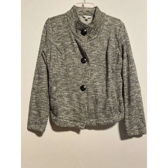𝅺CABI Hourglass Jacket #596 Long Sleeve Medium Gray - Picture 1 of 8
